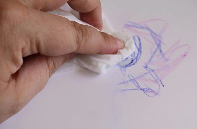 How to Easily Erase Pen Marks from Paper