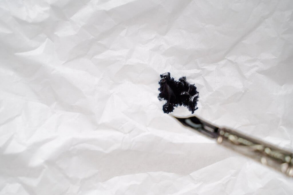 How to remove ink from paper