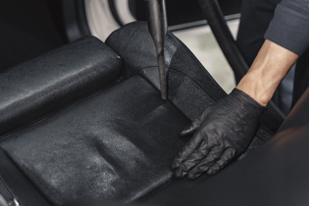 remove tough stains on car seats
