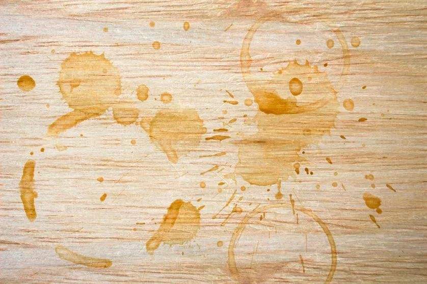 remove water stains from wood